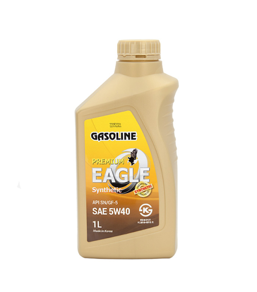 Масло моторное бензин / дизель EAGLE PREMIUM Gasoline 100% Synthetic 5W40 API SN 1 л.