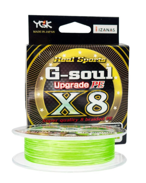 Плетеный шнур YGK G-Soul Upgrade x8 150m 0.8