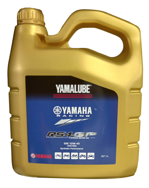Масло моторное Yamalube 4T 10W-40 синтетическое (4 л) / для квадроциклов
