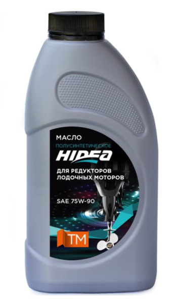 Масло трансмиссионное для редукторов лодочных моторов HIDEA SAE 75W-90 API GL-5 1л
