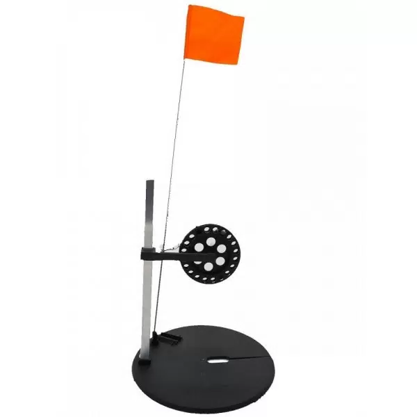 Жерлица Yaman с алюм. трубкой L-285 мм, d-210 мм, катушка 75 мм