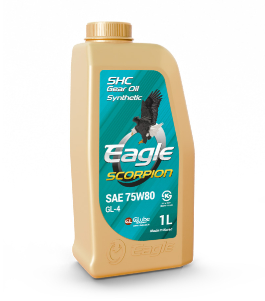Синтетическое трансмиссионное масло EAGLE SCORPION SHC Gear Oil 75W80 API GL-4 1 л.