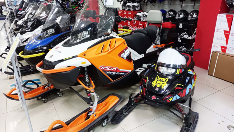 Снегоходы "Русская механика"