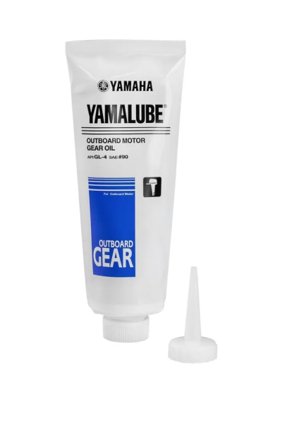 Масло трансмиссионное для редуктора лодочного мотора Yamalube Yamaha Gear Oil SAE 90 GL-4 (350мл)