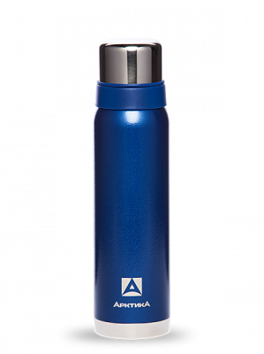 Термос бытовой, вакуумный (для напитков), тм "Арктика",  900 мл, арт. 106-900 (синий)