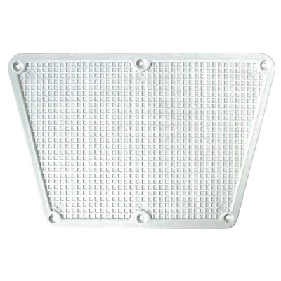 Накладка на транец задняя пластик серая