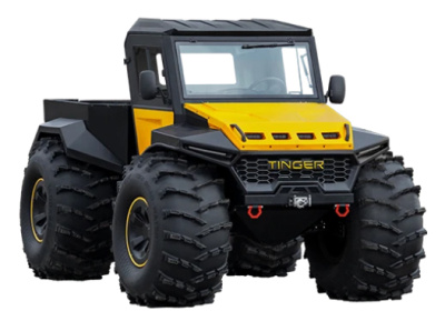 Вездеход переломка TINGER TF4 желтый