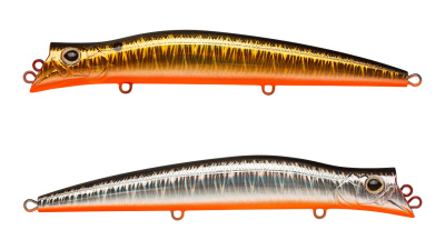 Воблер Дартер Strike Pro Darter-R Queen 130, цвет: A70-613-SBO Double Silver/Smoked