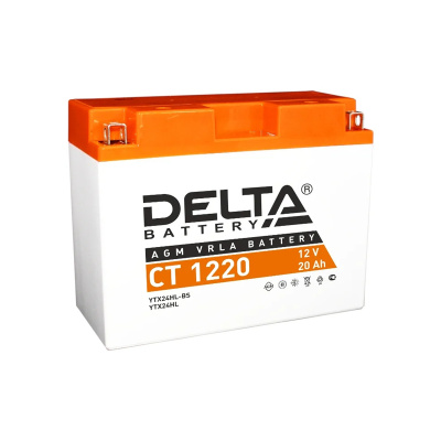 Аккумулятор 12V 20Ah Delta CT 1220