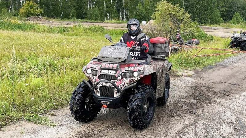 Отчёт: Квадровыезд на РМ 800Т