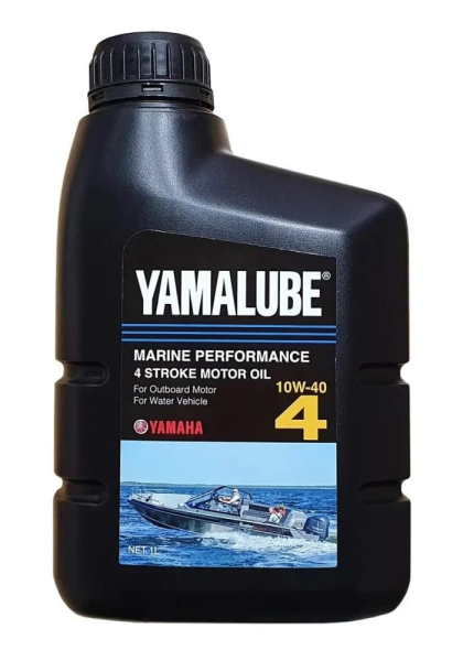 Масло моторное минеральное 4T для лодочных моторов и гидроциклов, Yamalube MC 10W40 (1л)
