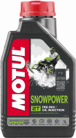 Моторное масло 2T Motul SnowPower (1л) / для снегоходов
