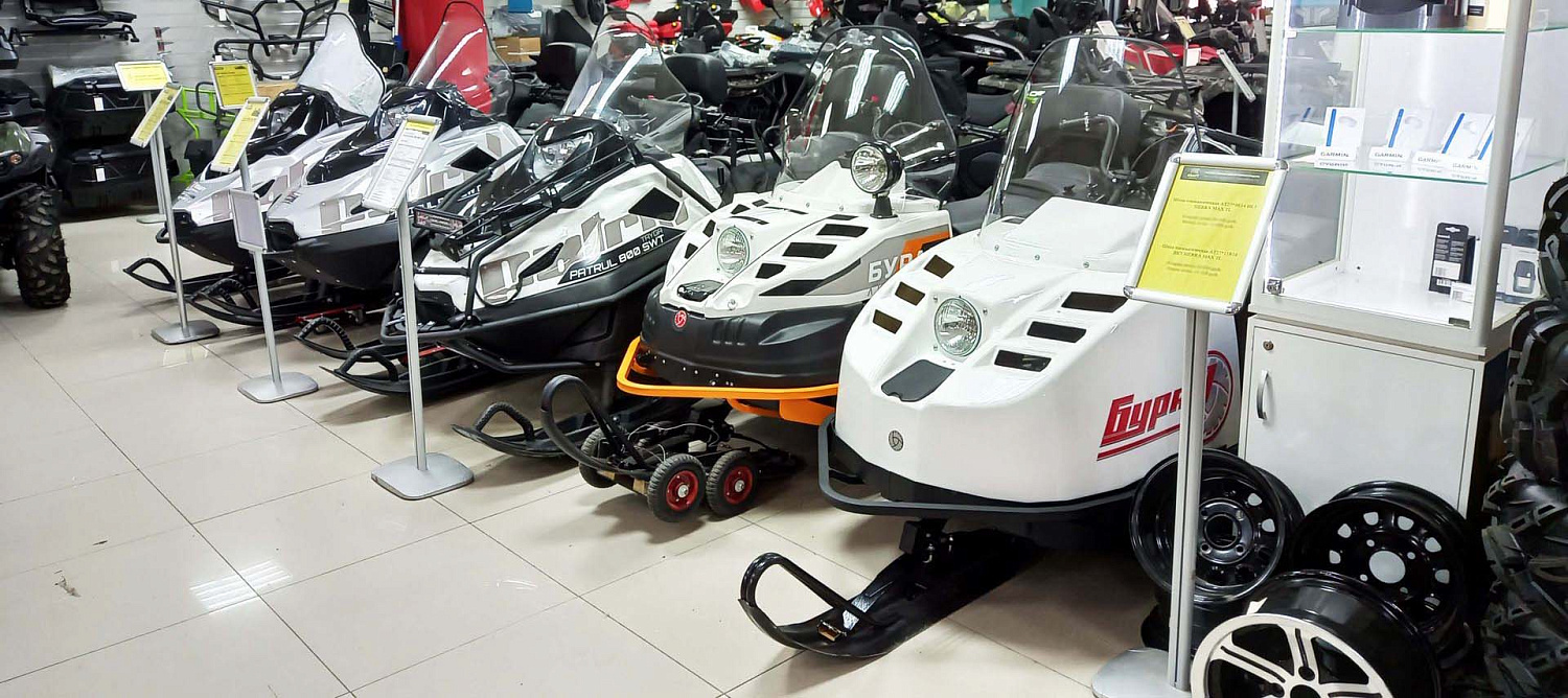 Снегоходы "Русская механика"