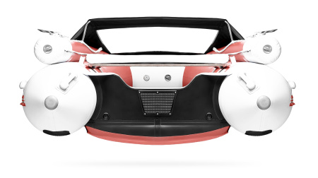 GLADIATOR E380X Красно-белый VIN GLD 11920