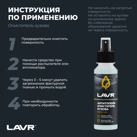 Антитополь LAVR, 125 мл / Ln2400