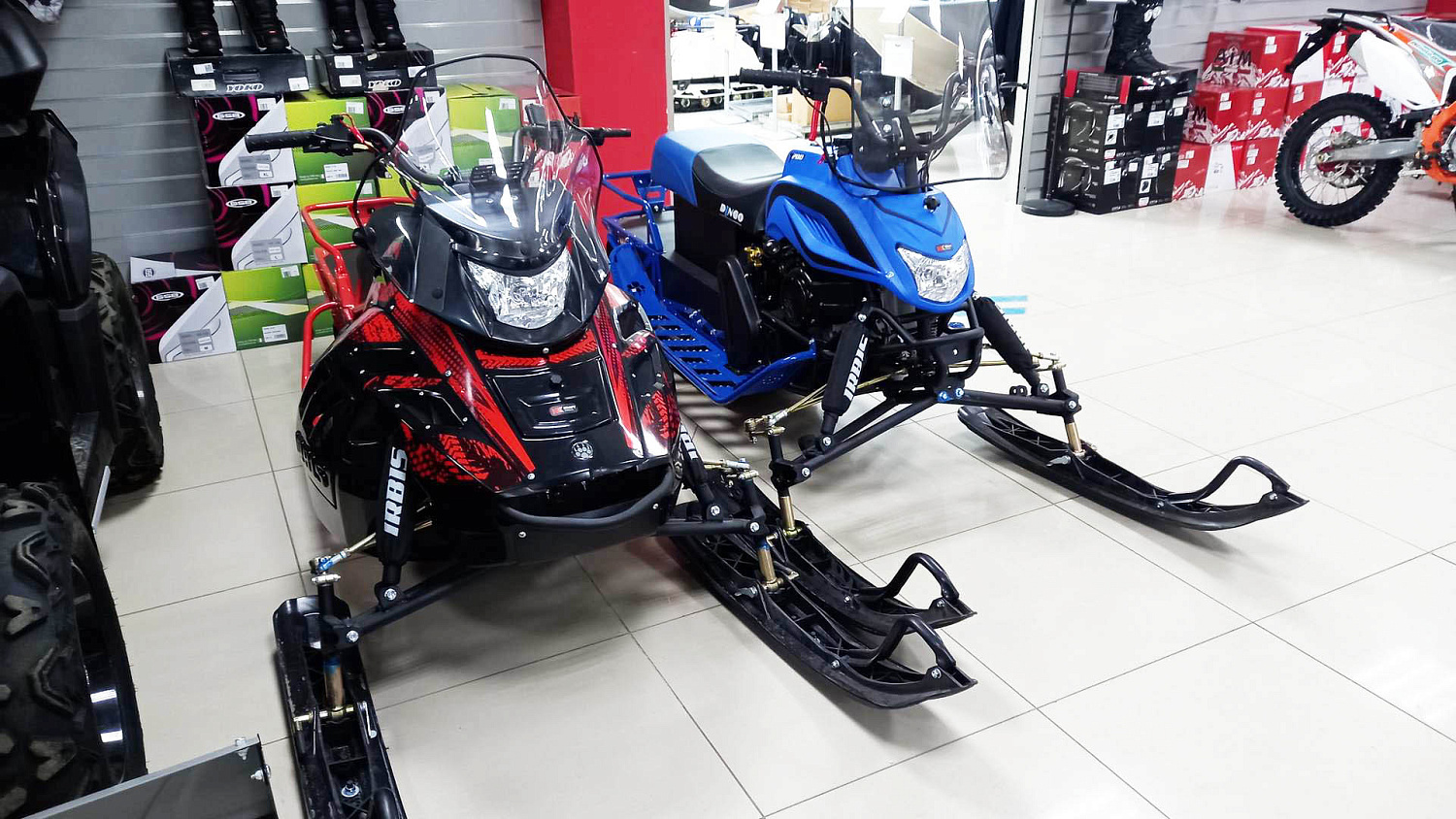 АКЦИЯ: Снижение цен на снегоходы IRBIS SF200L и DINGO T200
