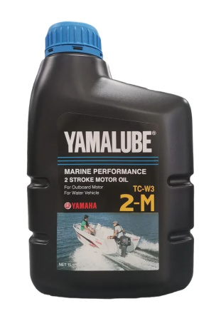Масло минеральное для гидроциклов и лодочных моторов, Yamalube 2-M TC-W3 RL (1 л.)