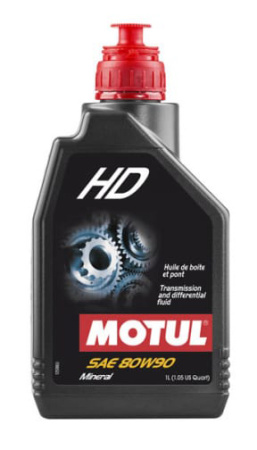 Масло трансмиссионное MOTUL для КПП HD 80W90 1л