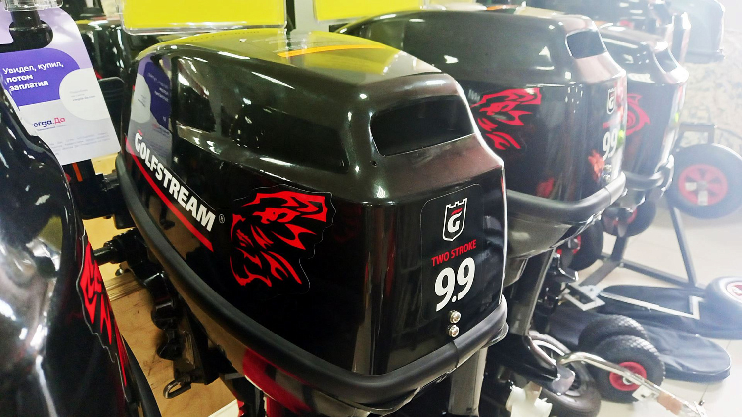 Лодочный мотор Golfstream T9.9BMS (USB)