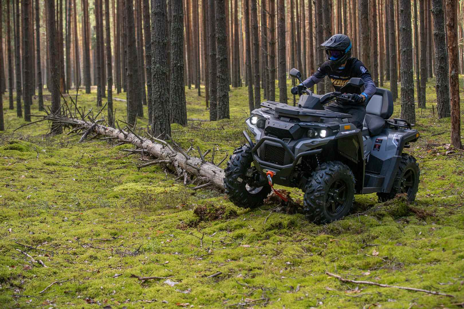 Тест-драйв квадроцикла РМ 800Т