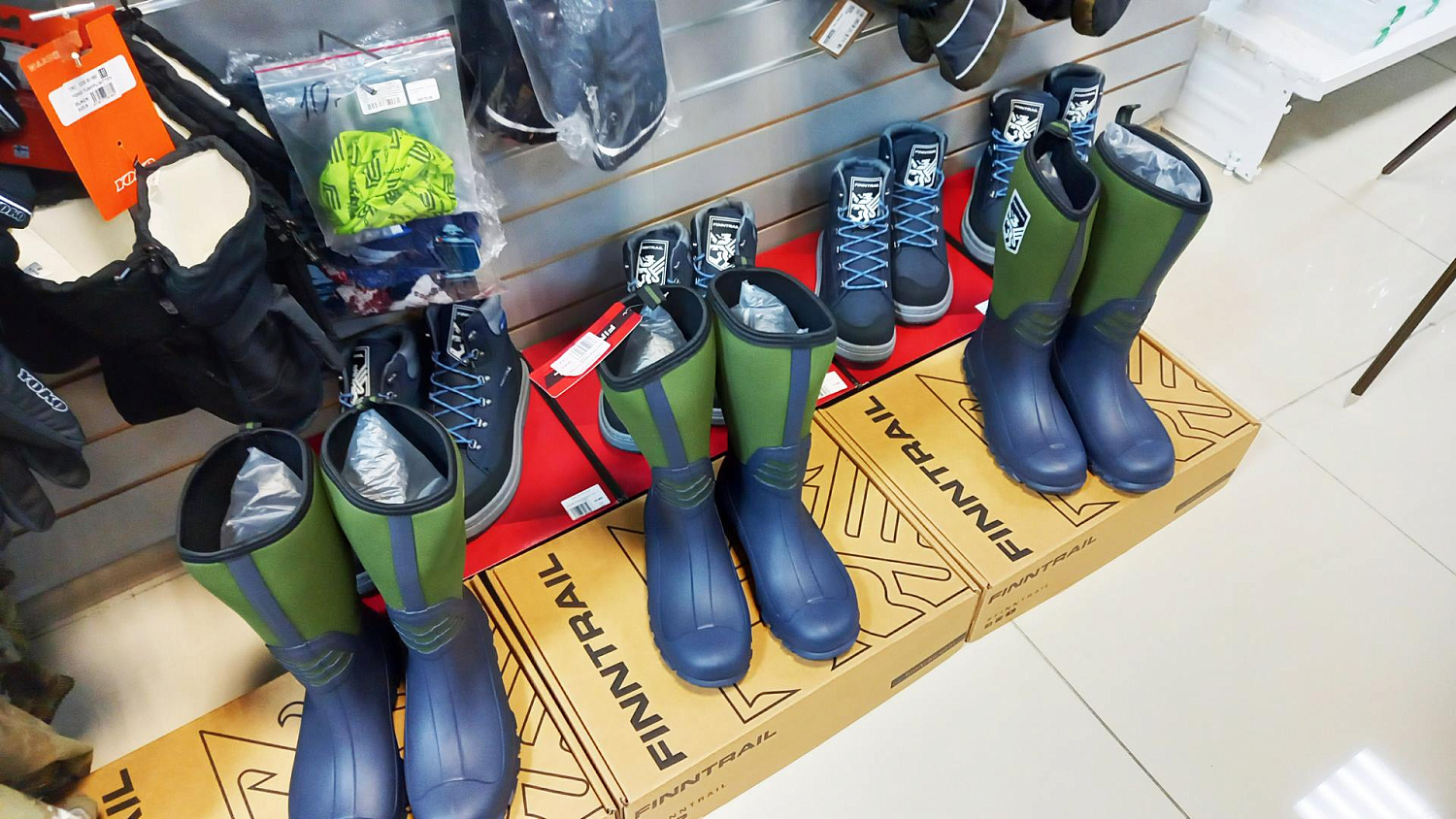 Поступление одежды Finntrail