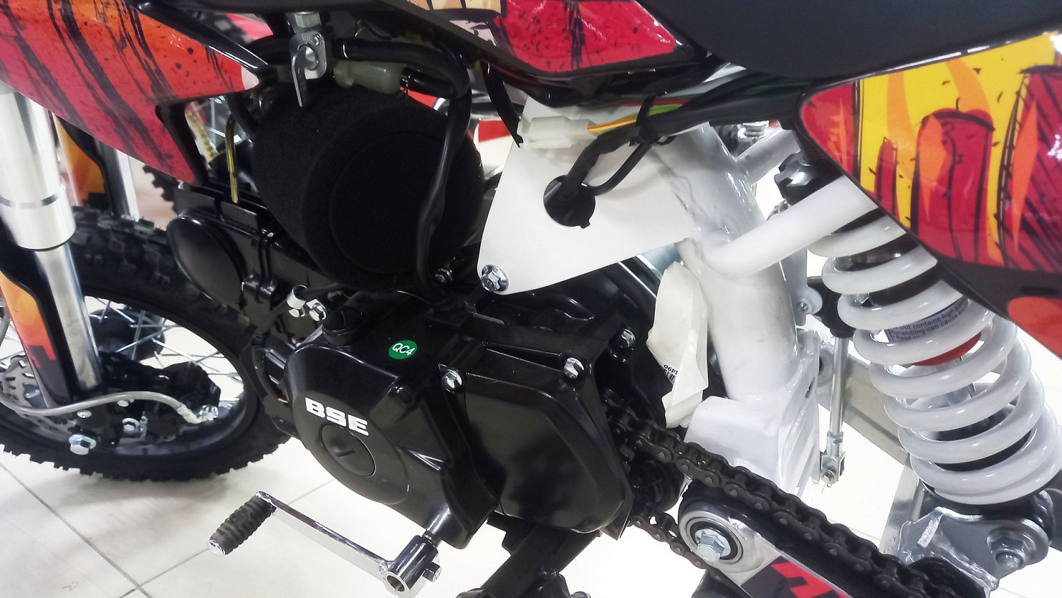 Питбайк BSE EVO 110e Samurai SA 12/10