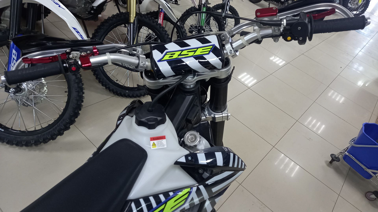 Кроссовый мотоцикл BSE T8 Blue Twister