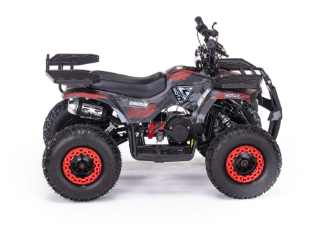 GRIZLIK Х16 ES черно-красный камуфляж