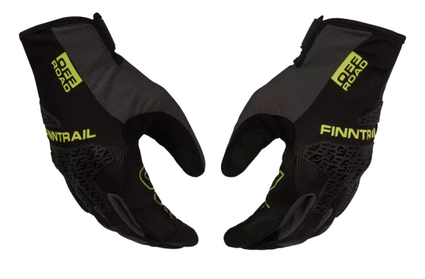 Перчатки Finntrail Enduro 2732 GraphiteYellow (M)
