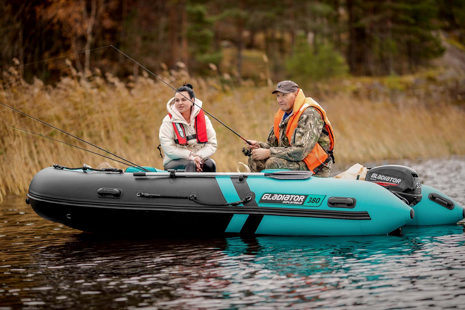 Надувная лодка ПВХ GLADIATOR E300S