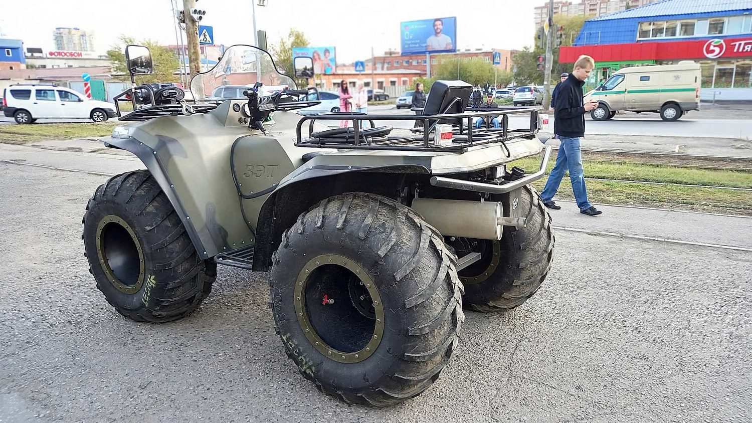 Вездеход ЗЭТ КОМАНДИР - базовой комплектации + доп.оборудование