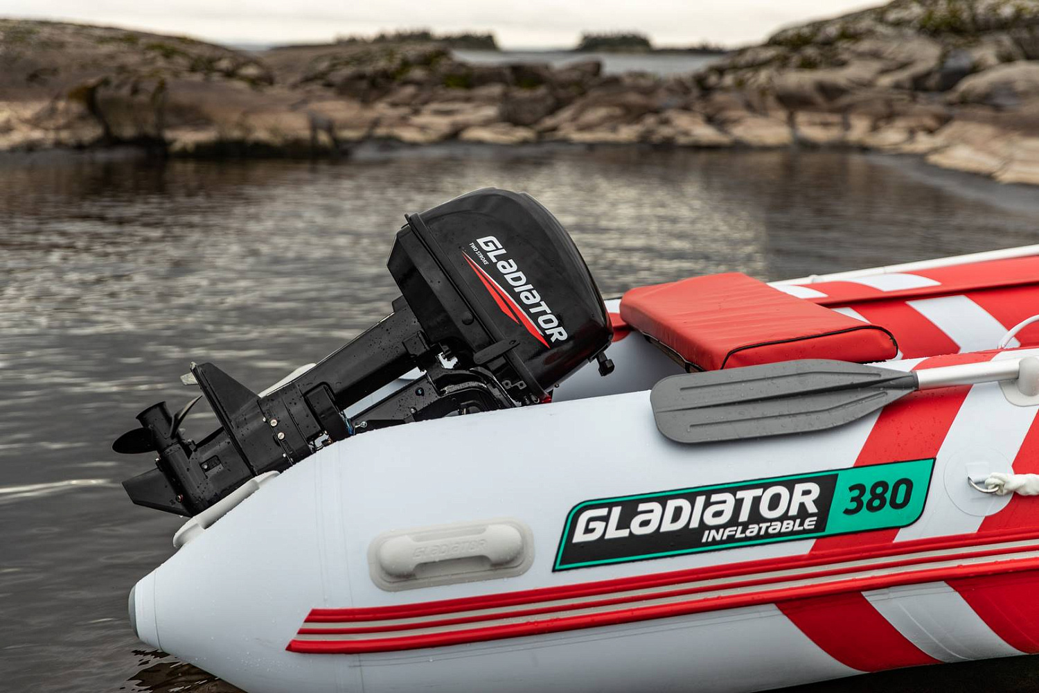 Надувная лодка ПВХ GLADIATOR E300S