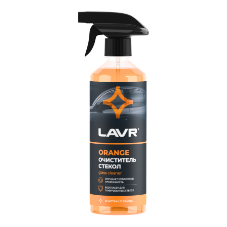 Очиститель стекол Orange LAVR, 500 мл / Ln1610