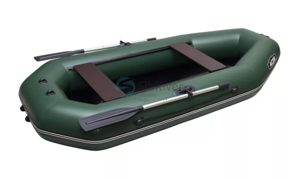 Агул-255 гребная 2-местная зеленый VIN 62279
