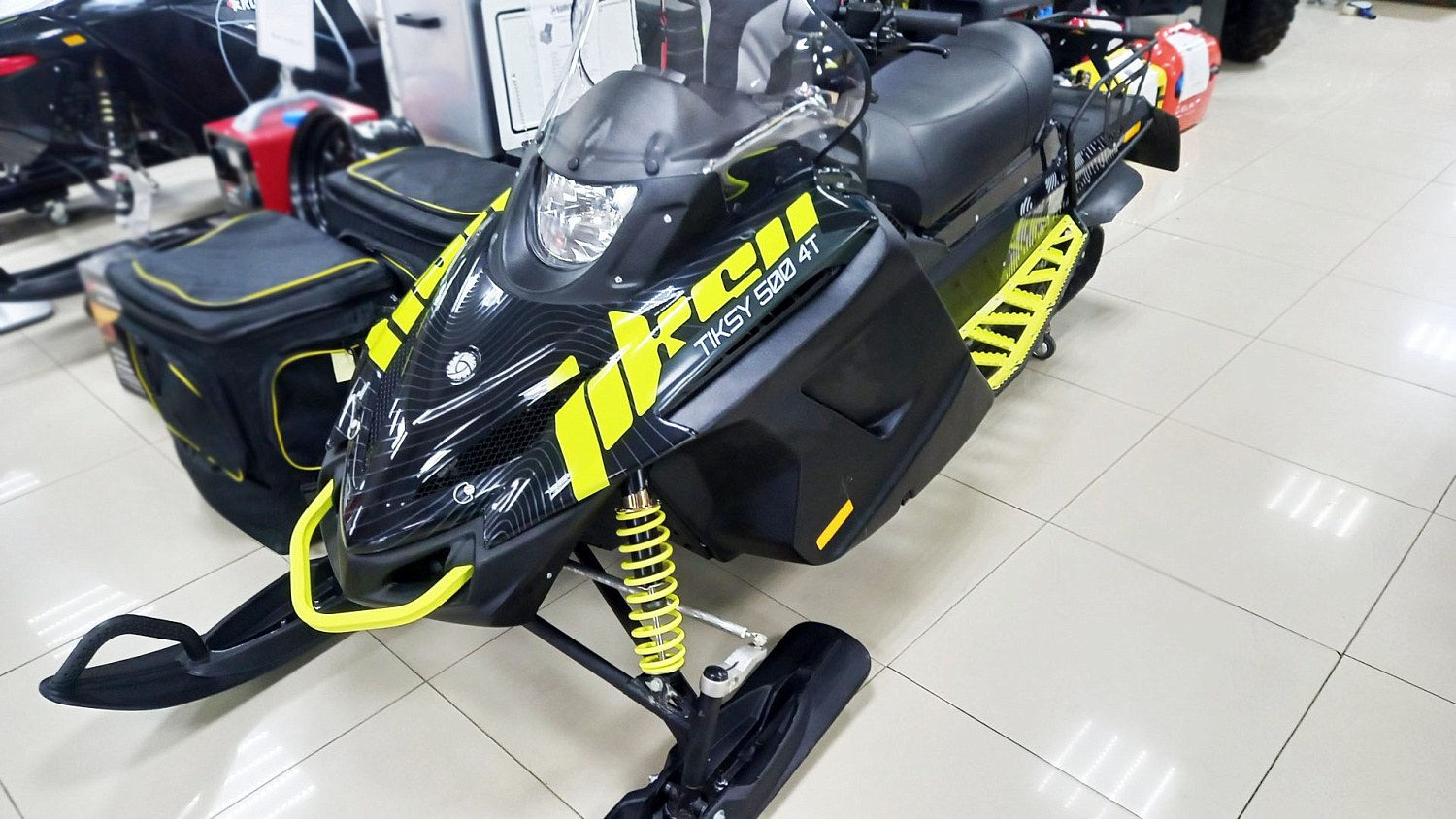 Новинка от компании "Русская механика" Снегоход "TIKSY 500 4T"