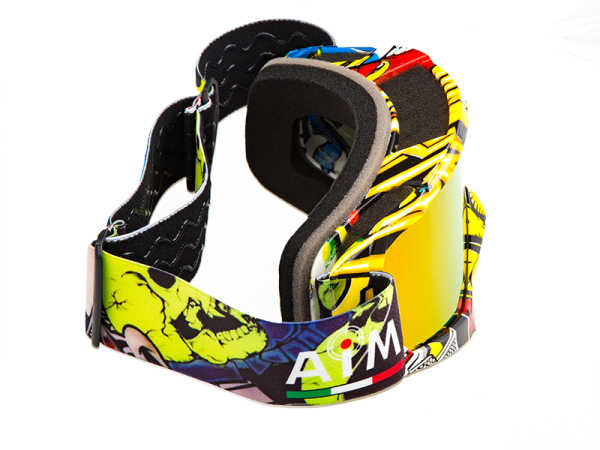 Очки кроссовые AiM (PRO)  Multicolor Glossy