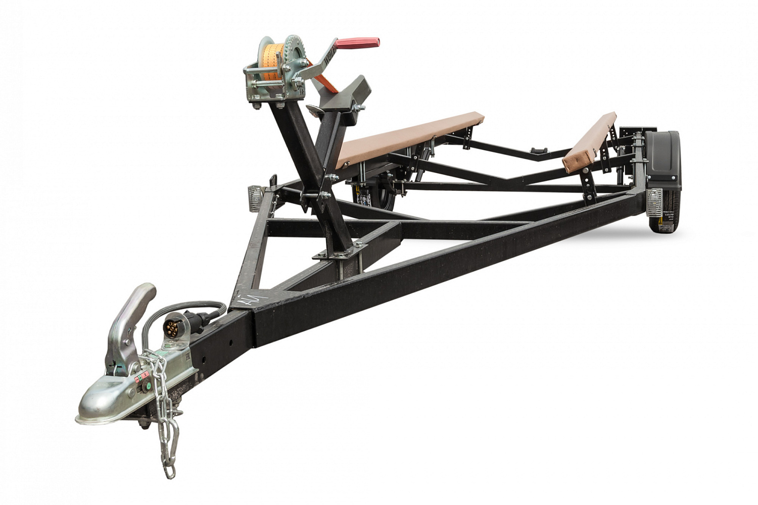 Прицеп для перевозки лодок "ALASKA ВОЛНА 5.5" (1 ОСЬ)