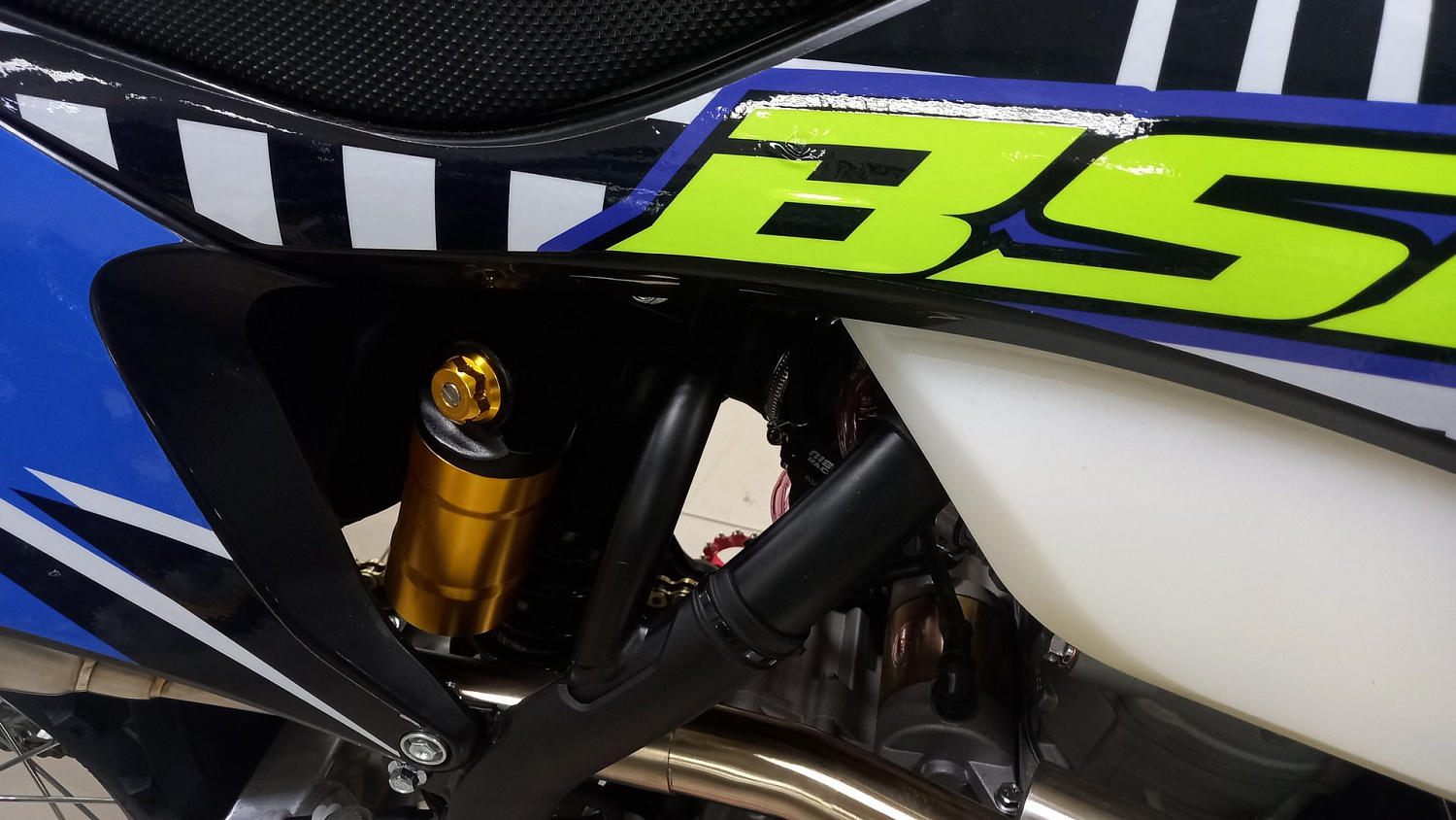 Кроссовый мотоцикл BSE T8 Blue Twister