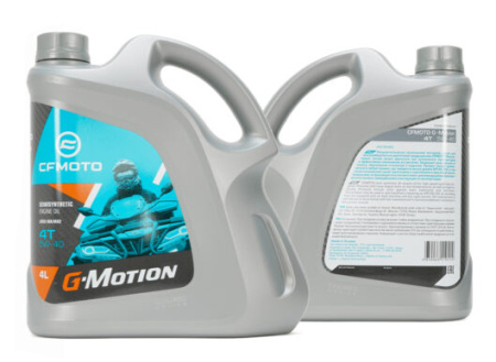 Моторное масло 5W40 4T полусинтетическое масло CFMOTO G-Motion 4L / для квадроциклов