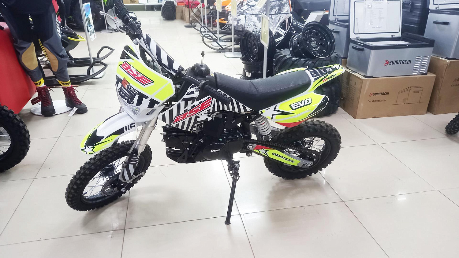 Питбайк BSE EVO 110e Twister A 14/12