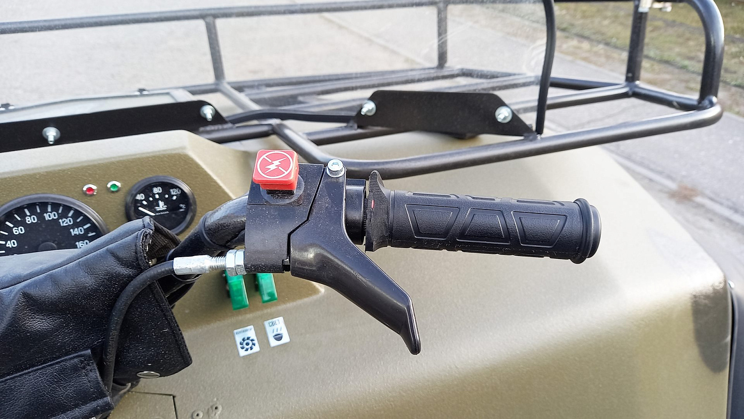 Вездеход ЗЭТ КОМАНДИР - базовой комплектации + доп.оборудование