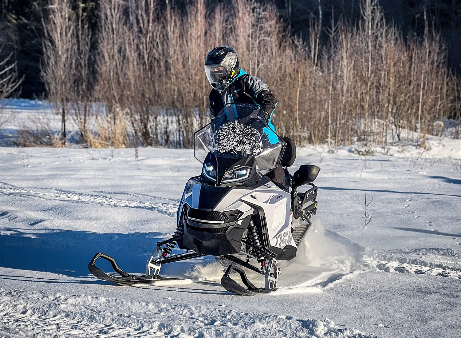 Презентация снегоходов OSM SM1000 в Москве