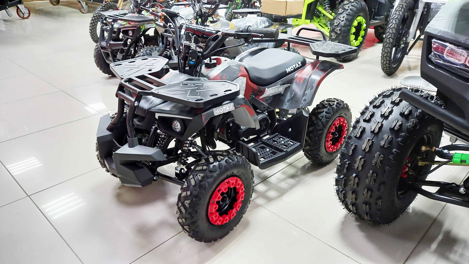 Детский квадроцикл GRIZLIK Х16 ES mini (с электростартером)