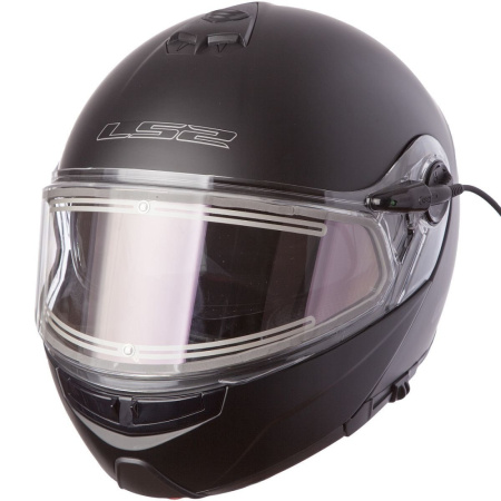Мотошлем FF325 STROBE  ELECTR SNOW solid