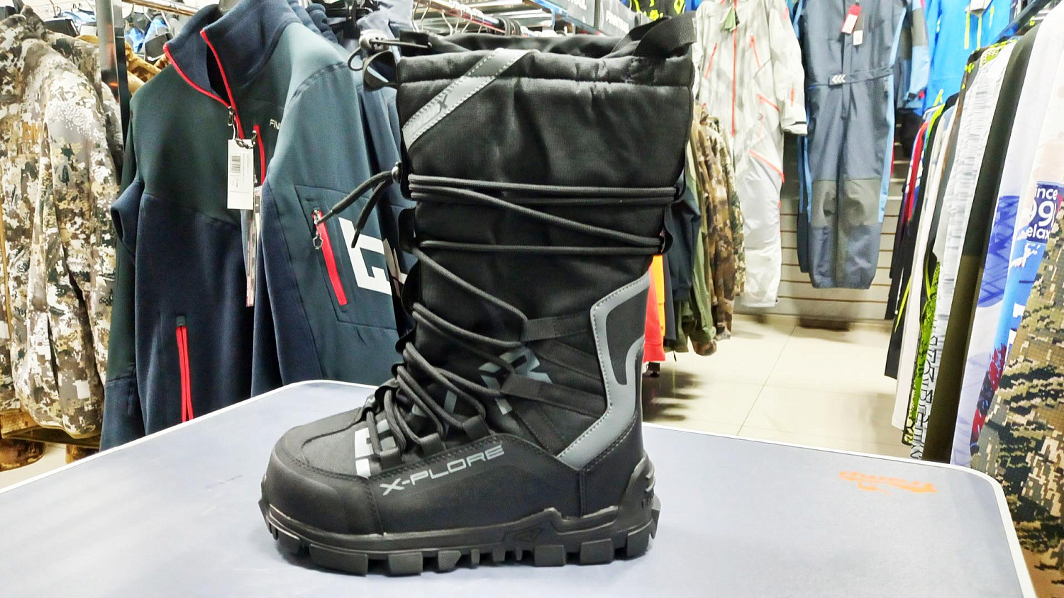 Ботинки FXR X-Plore с утеплителем, Black Ops