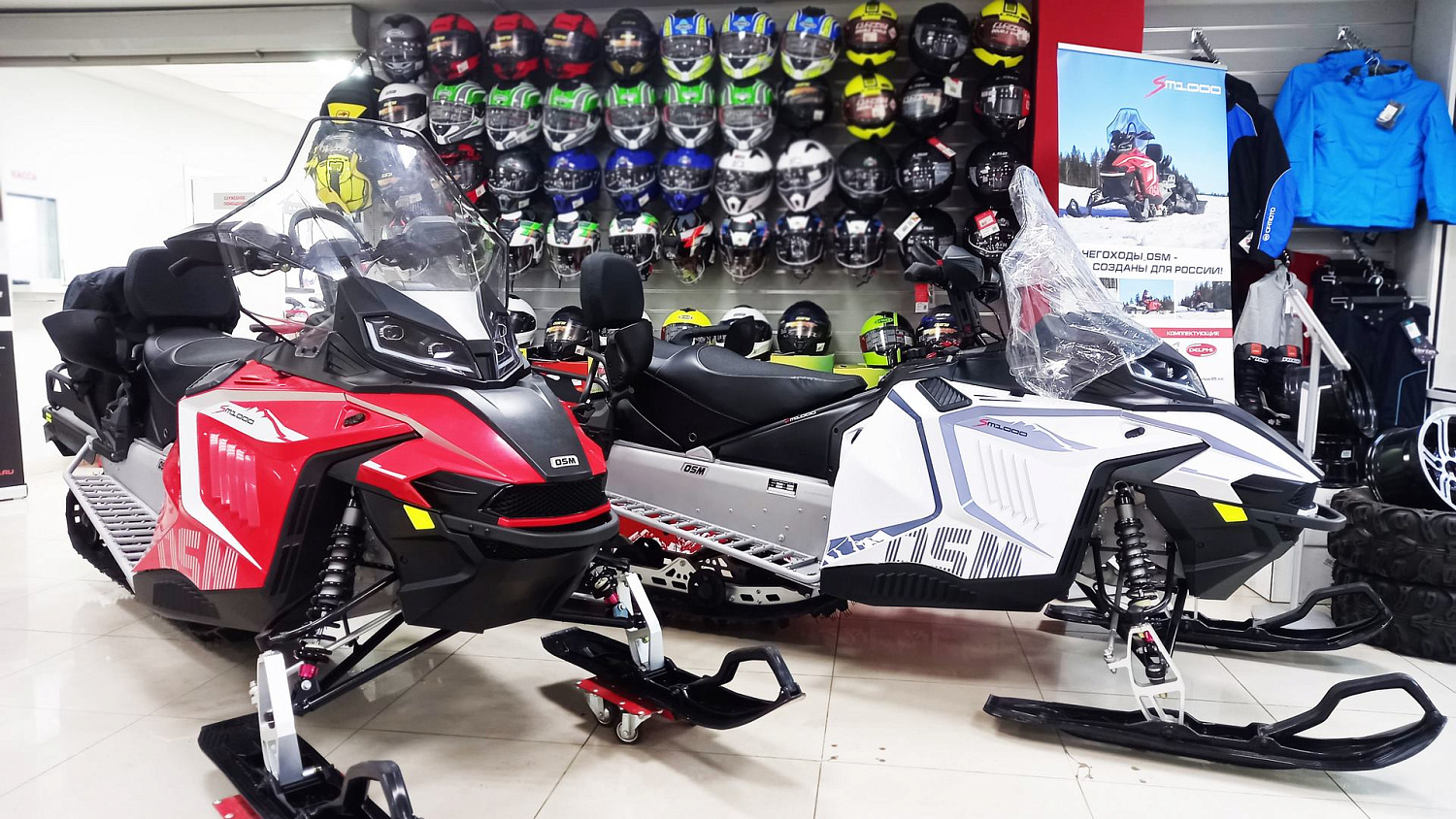 10 причин купить снегоход OSM SM1000