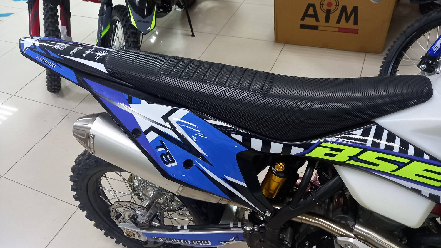 Кроссовый мотоцикл BSE T8 Blue Twister