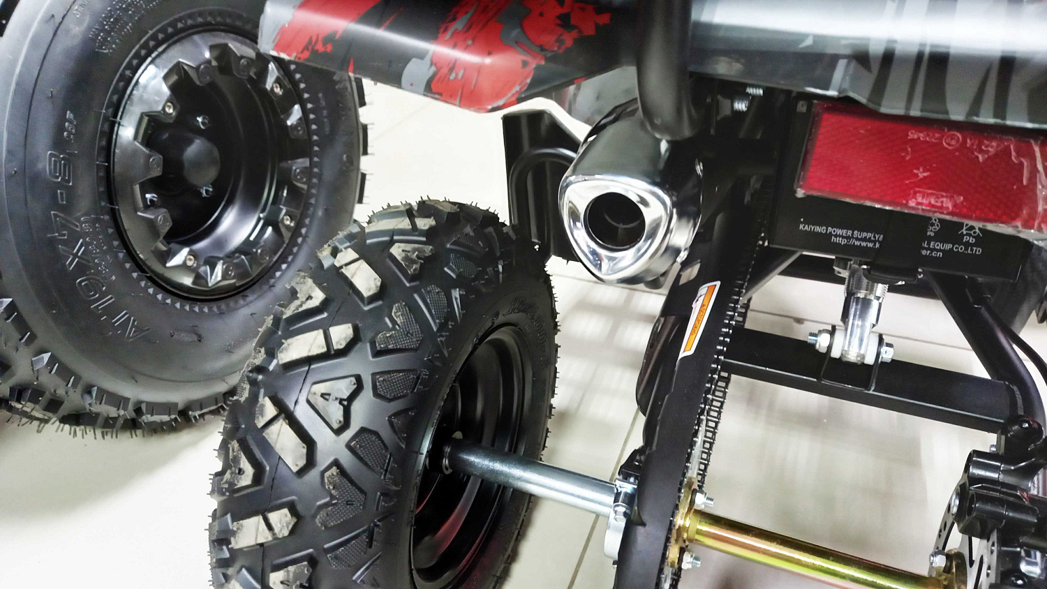 Детский квадроцикл GRIZLIK Х16 ES mini (с электростартером)