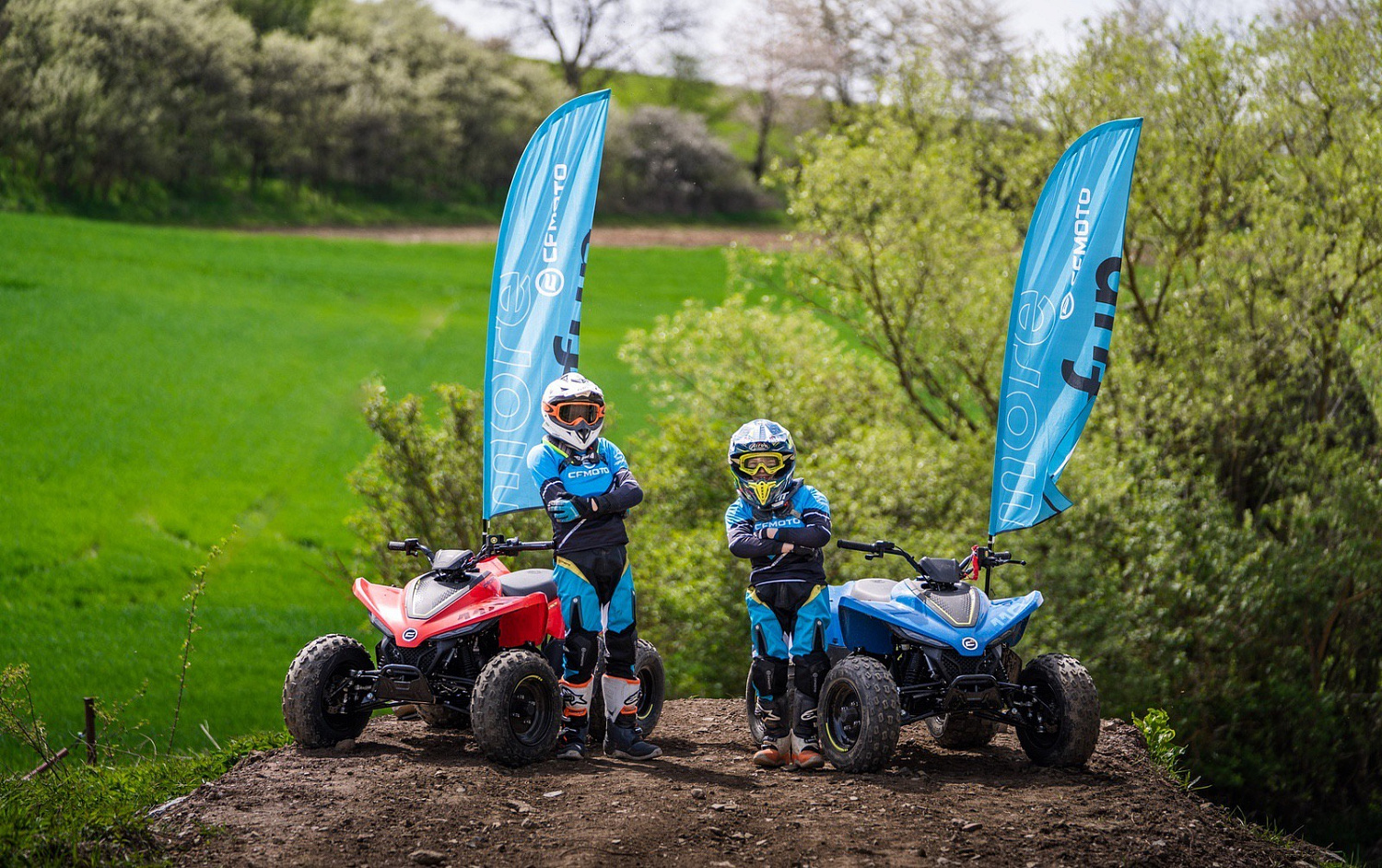 Представляем детский квадроцикл CFORCE 110 от компании CFMOTO