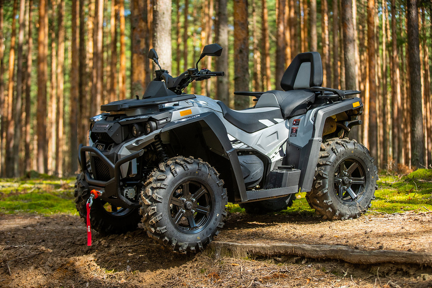 Тест-драйв квадроцикла РМ 800Т